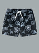 The Neon Raiders (NFL Toddler Swim Trunk) - Image 1 - Chubbies Shorts