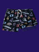 The Neon Ravens (NFL Boys Lined Classic Swim Trunk) - Image 1 - Chubbies Shorts