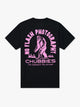 The Squatch Sighting (Boys Non Pocket Graphic T-Shirt)- Black - Image 1 - Chubbies Shorts