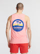 The Trop and Lock (Tank top) - Pink/Red - Image 4 - Chubbies Shorts