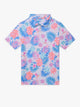 The Tropic Like Its Hot (Boys Performance Polo)- White - Image 1 - Chubbies Shorts