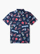 The Neon Patriots (NFL Performance Polo) - Image 1 - Chubbies Shorts